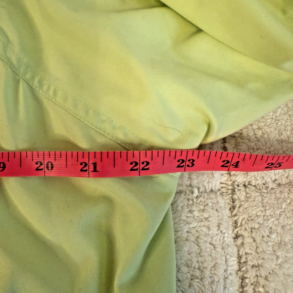 VTG Teddi Womens Lime Green Full Zip Collared Jacket Size Large Casual Hiking - Picture 8 of 11
